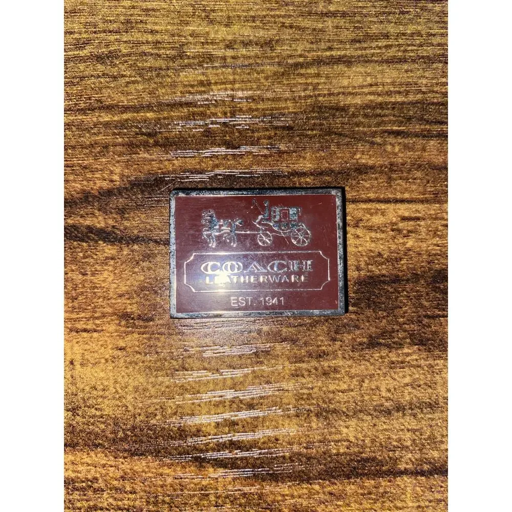 Coach leatherware horse
